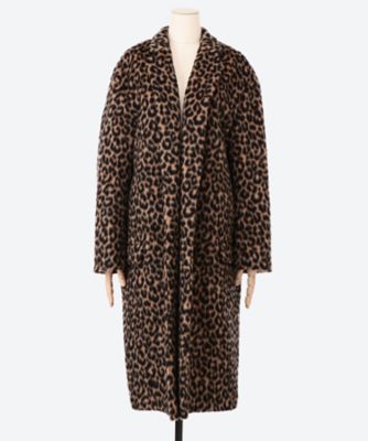 ＥＧＧ ＳＨＡＰＥＤ ＣＯＡＴ ＬＥＯＰＡＲＤ | ファッション・服