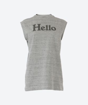 ＜MADISONBLUE (Women)＞ＨＥＬＬＯ　ＮＯＳＬＥＥＶＥ　ＴＥＥ