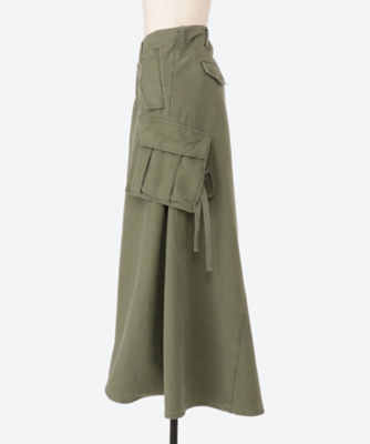 マディソンブルー カーゴ ミニスカートREMAKE LBS カーキ00 マディソンブルー カーゴ ミニスカートREMAKE LBS カーキ00