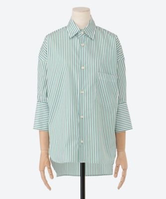 J．BRADLEY CUFF SH STRIPE | MADISONBLUE