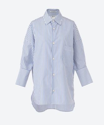 ＜MADISONBLUE (Women)＞Ｊ．ＢＲＡＤＬＥＹ　ＣＵＦＦ　ＳＨ　ＳＴＲＩＰＥ