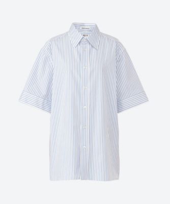 ＜MADISONBLUE (Women)＞ＲＥＬＡＸＥＤ　ＦＩＴ　Ｓ／Ｓ　ＳＨ　Ｐ．ＳＴＲＩＰＥ