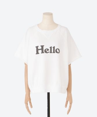 ＜MADISONBLUE (Women)＞ＨＥＬＬＯ　ＳＷＥＡＴ　Ｓ／Ｓ　ＵＲＡＫＥ