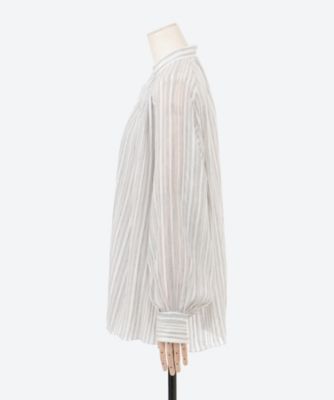seya ストライプシャツ　SHAHNANEH SHIRT セヤ　ブラウス seya ストライプシャツ SHAHNANEH SHIRT セヤ ブラウス - メルカリ