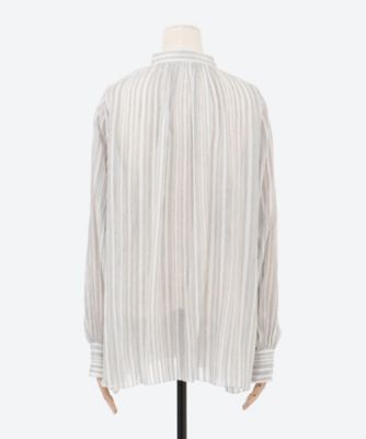 seya ストライプシャツ　SHAHNANEH SHIRT セヤ　ブラウス seya. / セヤ | SHAHNAMEH SHIRT ストライプ シャツ ブラウス