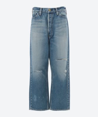 ＜MADISONBLUE (Women)＞デニムパンツ　ＣＲＡＳＨＥＤ　ＳＡＲＯＵＥＬ　ＰＴ　ＤＥＮＩＭ