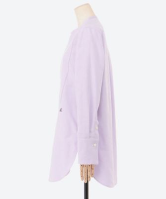 シャツ NO COLLAR LONG SH OX | MADISONBLUE (Women