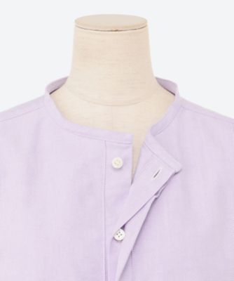 シャツ NO COLLAR LONG SH OX | MADISONBLUE (Women