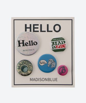 ＜MADISONBLUE (Women)＞バッジ　ＢＡＤＧＥＳ