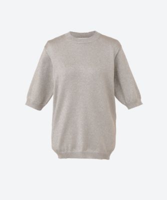＜MADISONBLUE (Women)＞セーター　ＣＲＥＷ　ＮＥＣＫ　Ｈ／Ｓ　ＫＮ　ＬＡＭＥ