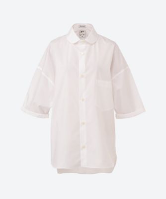 ＜MADISONBLUE (Women)＞シャツ　Ｊ．ＢＲＡＤＬＥＹ　ＲＯＵＮＤ　ＣＯＬＬＡＲ　ＳＨ