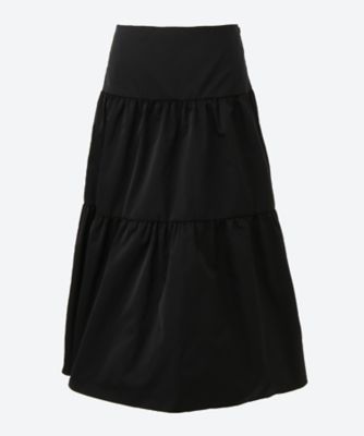 ＜MADISONBLUE (Women)＞スカート　ＴＩＥＲＥＤ　ＳＫＩＲＴ　ＰＥ　ＴＷＩＬＬ