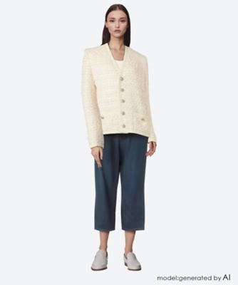 ジャケット　ＣＯＬＬＡＲＬＥＳＳ　ＪＫ　ＴＷＥＥＤ