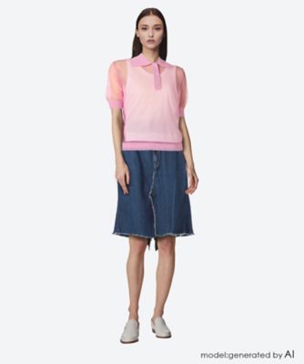 極美品　マディソンブルー5POCKET REMAKE A-LINE スカート 5POCKET REMAKE A-LINE SK DENIM MADISONBLUE マディソンブルー