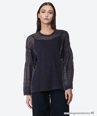 ＜seya. (Women)＞セーター　ＫＯＭＯＲＥＢＩ　ＪＡＣＱＵＡＲＤ　ＳＷＥＡＴＥＲ