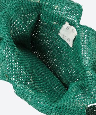 seya. mini raffia bag セヤ 美品 seya. mini raffia bagラフィア ミニバッグ - メルカリ