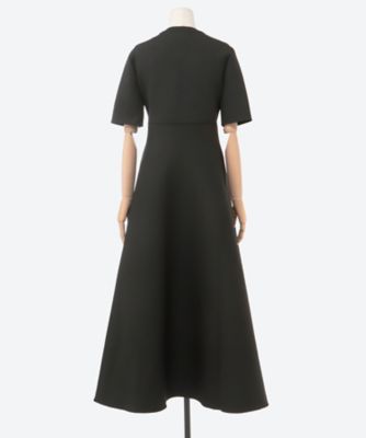 ドレス DOUBLE FACE FIT＆FLARE DR