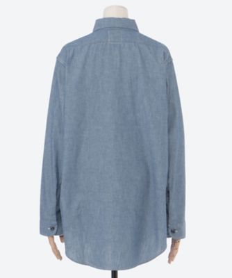 ブラウス　ＨＡＭＰＴＯＮ　ＳＨＩＲＴ　ＣＨＡＭＢＲＡＹ（ＯＷ）