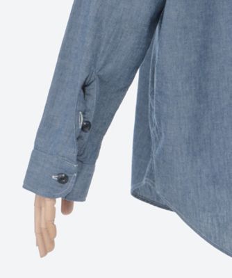 ブラウス　ＨＡＭＰＴＯＮ　ＳＨＩＲＴ　ＣＨＡＭＢＲＡＹ（ＯＷ）