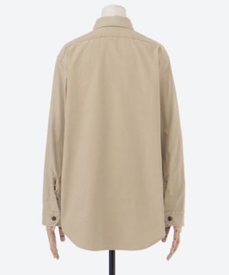 ブラウス HAMPTON SHIRT BACK SATIN