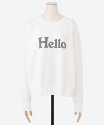 カットソー ＨＥＬＬＯ ＳＷＥＡＴ Ｌ／Ｓ ＵＲＡＫＥ ＤＹＥＤ | MADISONBLUE (Women)/マディソンブルー |  三越伊勢丹オンラインストア・通販【公式】