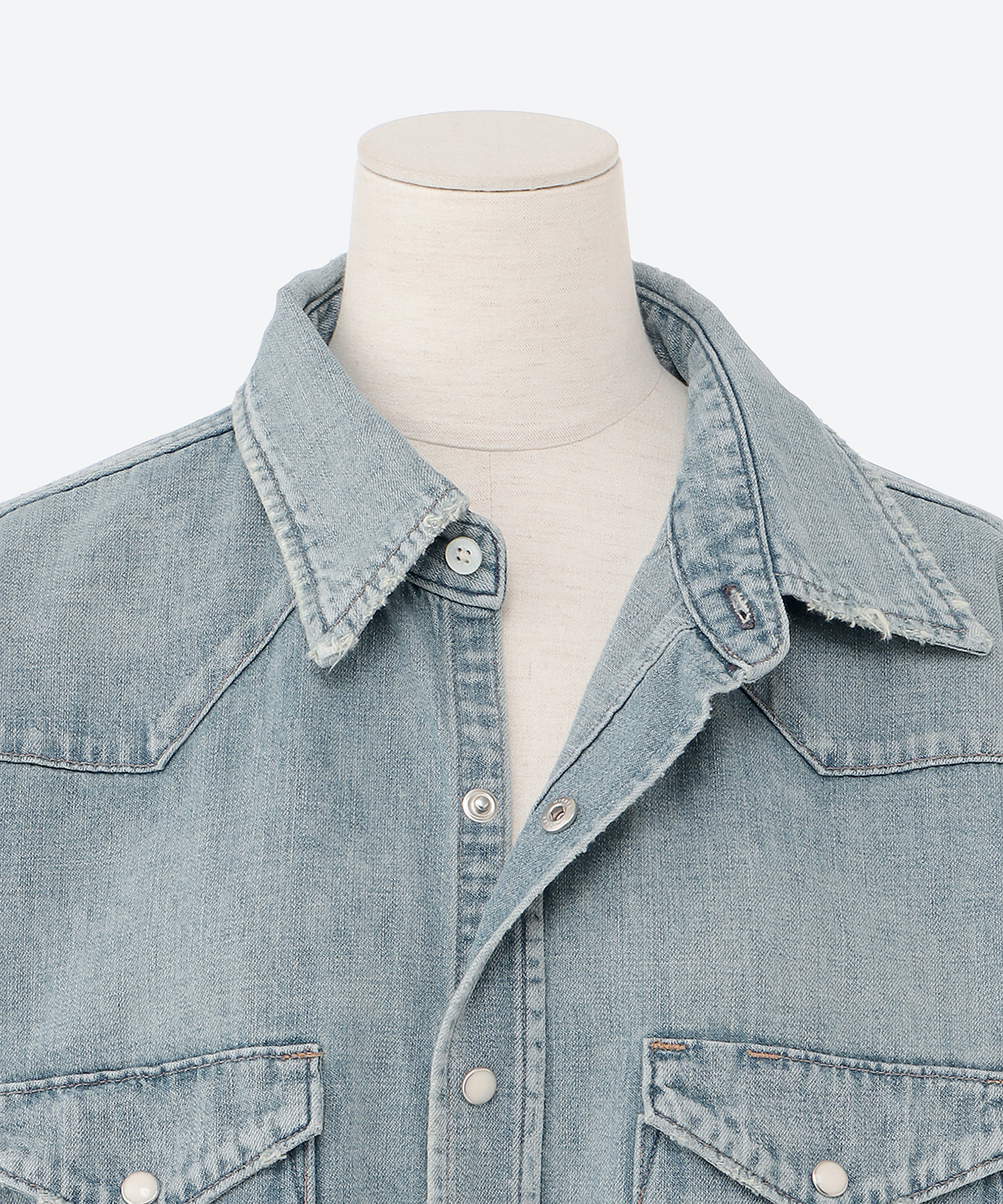 ブラウス SHREDDED HEM WESTERN SH ブラウス SHREDDED HEM WESTERN SH