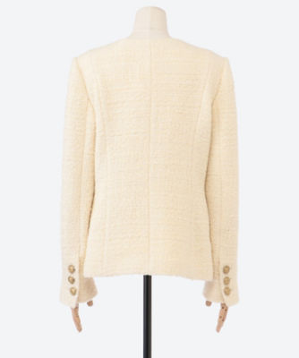 ジャケット NO COLLAR FITTED JK | MADISONBLUE