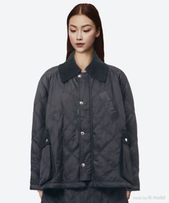 ＜MADISONBLUE (Women)＞コート　ＨＵＮＴＩＮＧ　ＳＨＯＲＴ　ＣＴ　ＱＵＩＬＴＩＮＧ　ＭＢ２４４－２００５
