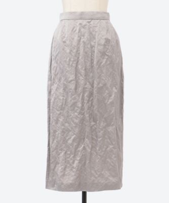 MADISONBLUE (Women)/マディソンブルー スカート I-LINE SK METAL MB244-6012 GRAY ロングスカート【三越伊勢丹/公式】