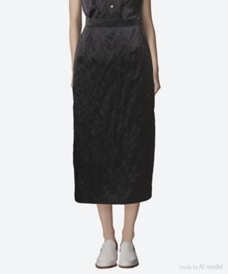 ＜MADISONBLUE (Women)＞スカート　Ｉ－ＬＩＮＥ　ＳＫ　ＭＥＴＡＬ　ＭＢ２４４－６０１２