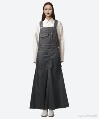 ＜MADISONBLUE (Women)＞スカート　ＪＵＭＰＥＲ　ＭＡＸＩ　ＳＫＩＲＴ　ＮＯ　ＦＡＤＥ　ＤＥＮＩＭ