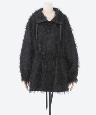 【送料無料】MADISONBLUE (Women)/マディソンブルー コート MOUNTAIN PARKA EYELASH MB244-2001 BLACK アウター【三越伊勢丹/公式】