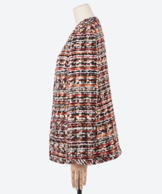 ジャケット　ＮＯ　ＣＯＬＬＡＲ　ＪＫ　ＴＷＥＥＤ