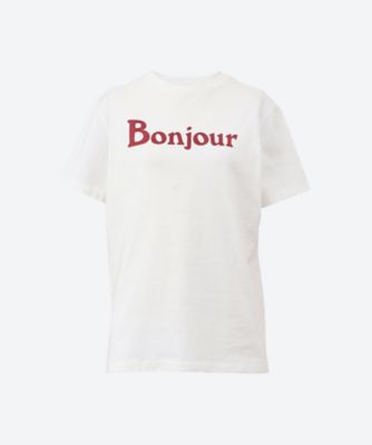 ＜MADISONBLUE (Women)＞【伊勢丹新宿店限定】　ＢＯＮＪＯＵＲ　ＣＲＥＷ　ＮＥＣＫ　ＴＥＥ　ＭＢ２５１―７１０３ＩＳ