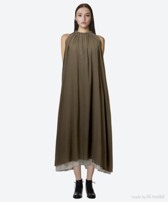 ＜seya. (Women)＞ワンピース　ＳＨＡＨＮＡＭＥＨ　ＤＲＥＳＳ　ＦＯＲ　ＩＳＥＴＡＮ／ＣＯＴＴＯＮ　ＣＨＩＦＦＯＮ　ＢＲ０５１４８Ｆ６２―ＥＡＲＴＨ