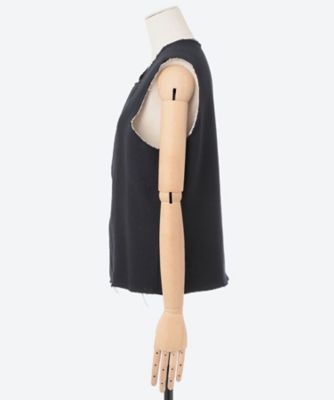 seya. セヤ ベスト SIWA VEST ヘリンボーン リボンベルト 比翼 VONIQUE / 【SALE】seya./ SIWA VEST