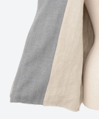 seya. セヤ ベスト SIWA VEST ヘリンボーン リボンベルト 比翼 ベスト SIWA VEST | seya. (Women)/セヤ | 三越伊勢丹