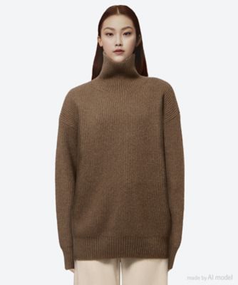 ＜seya. (Women)＞セーター　ＴＵＲＴＬＥ　ＮＥＣＫ　ＣＬＯＵＤ　ＳＷＥＡＴＥＲ　ＰＥ０９０５６Ｋ１２