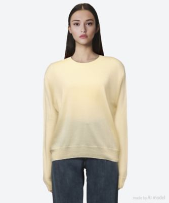 ＜seya. (Women)＞セーター　ＡＩＲＬＹ　ＳＩＬＫ　ＪＵＭＰＥＲ　ＬＺ０９２８５Ｋ２４