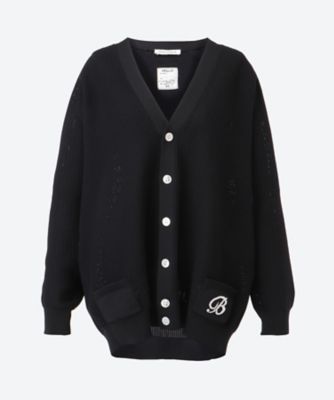 カーディガン FUZZY TINSEL CD EYELASH YARN