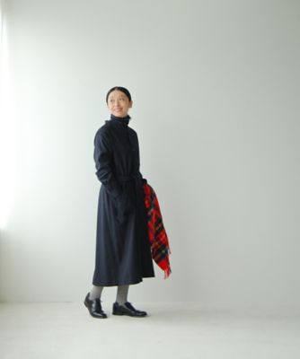 ウールカシミヤスタンドカラーワンピース 三越伊勢丹オンラインストア 公式