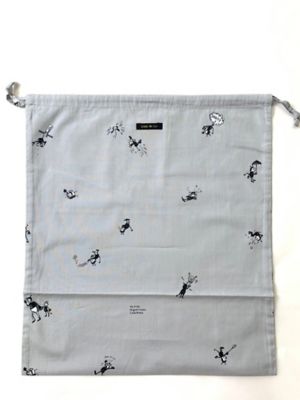 オールドマンズテーラー　ブリティッシュ　巾着袋とスカーフ2点セット 巾着 BRIKIN PRINT DRAWSTRING BAG（L） | R