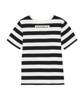 CREWNECK TEE COTTON BORDER MB261