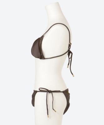 BIKINI トライアングルビキニセット CDLBKN－BR | K+1