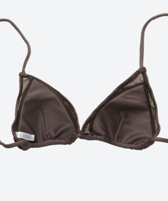 BIKINI トライアングルビキニセット CDLBKN－BR | K+1