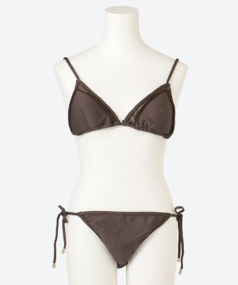 BIKINI トライアングルビキニセット CDLBKN－BR | K+1