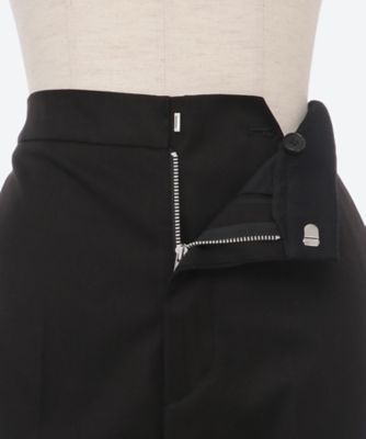 BLAMINK ブラミンク ストレッチ スリム サイドジップ パンツ 38 コットンストレッチサイドスリットパンツ | BLAMINK (Women