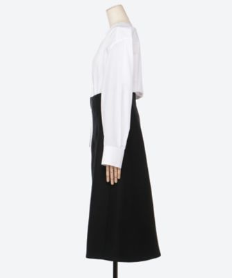 コットンウールコンビワンピース | BLAMINK (Women)/ブラミンク | 三越