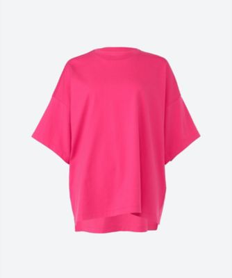 ＜BLAMINK (Women)＞コットンオーバースリーブＴシャツ