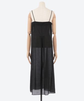 美品】blamink バルーンスリーブ　コットンシルク　ワンピース コットンシルクキャミワンピース | BLAMINK (Women)/ブラミンク